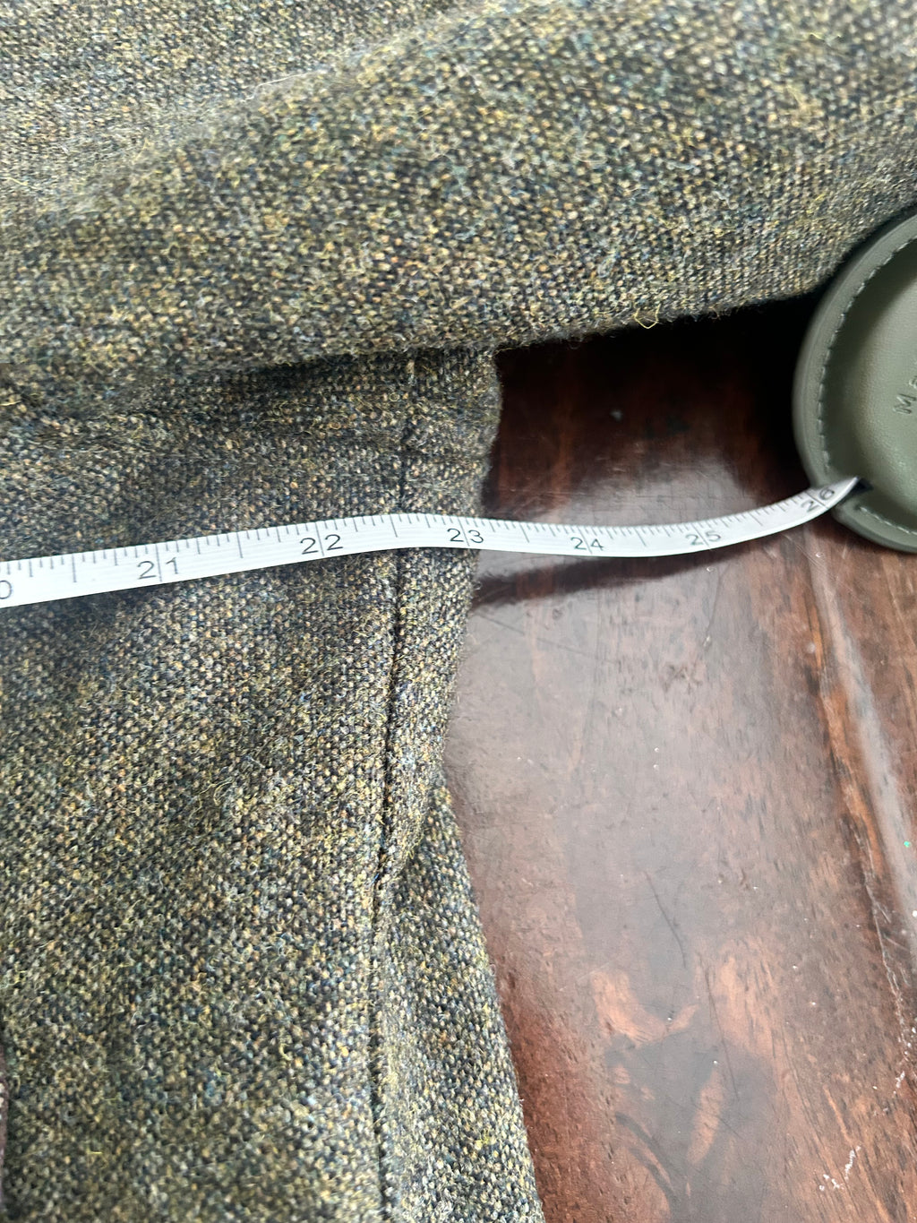 Dehen Tweed Flyers Jacket Tagged Large