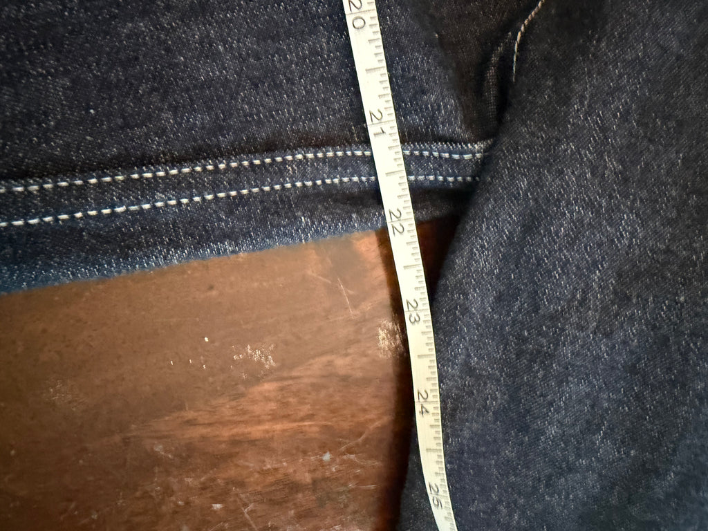 3Sixteen 10 oz Crosscut Selvedge Denim Western Tagged Large