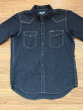 Iron Heart IHSH-444 7oz Indigo Chambray Tagged Large