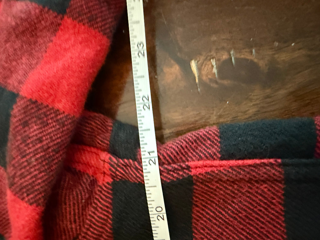 Iron Heart IHSH-232 RED Western Ultra Heavy Flannel Tagged Large