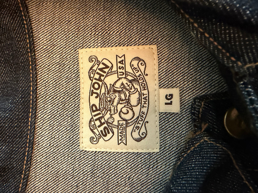 Ship john Ramblin Jacket Broken Twill V2 Tagged Large