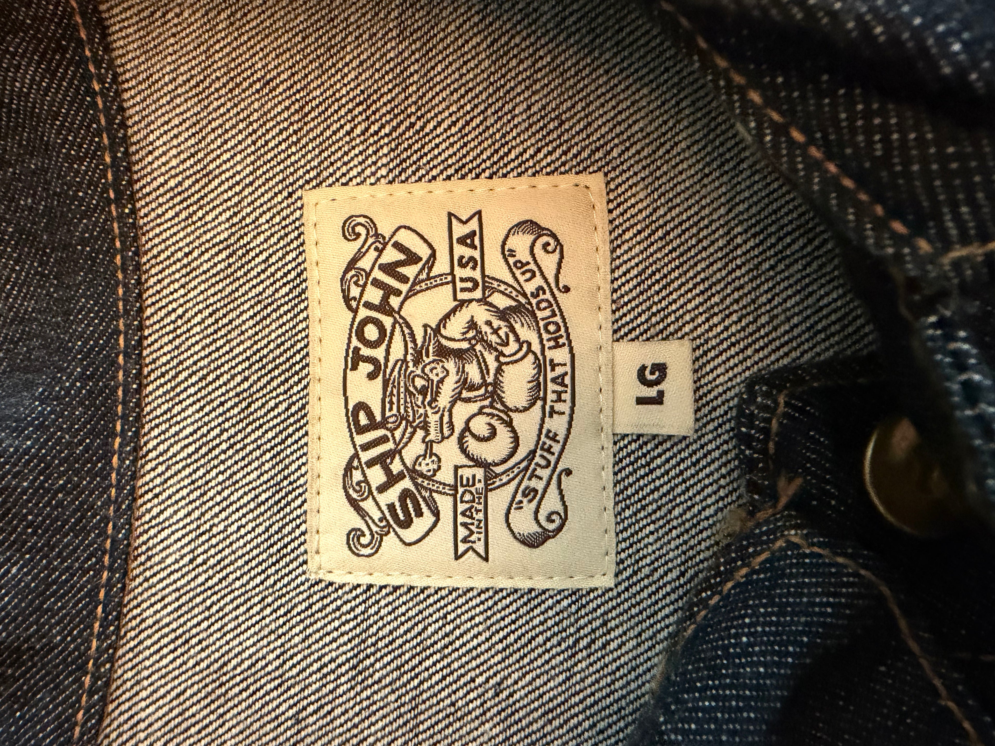 Ship john Ramblin Jacket Broken Twill V2 Tagged Large