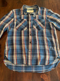 Rogue Territory Midweight Blue Plaid Workshirt