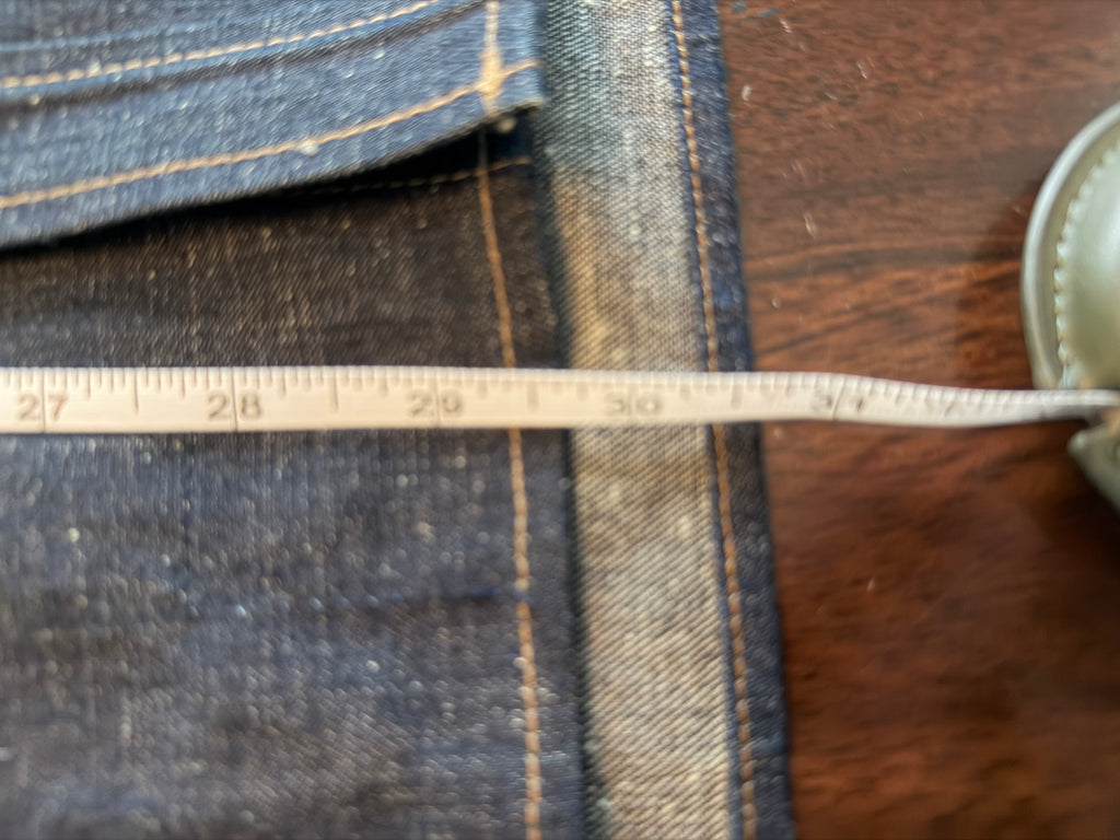 Rogue Territory 9oz 2x1 Western Sevedge Denim Shirt tagged XL
