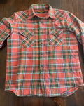 Iron Heart IHSH-436 "Watermelon Man" Western 12oz Ultra Heavy Flannel Tagged XL