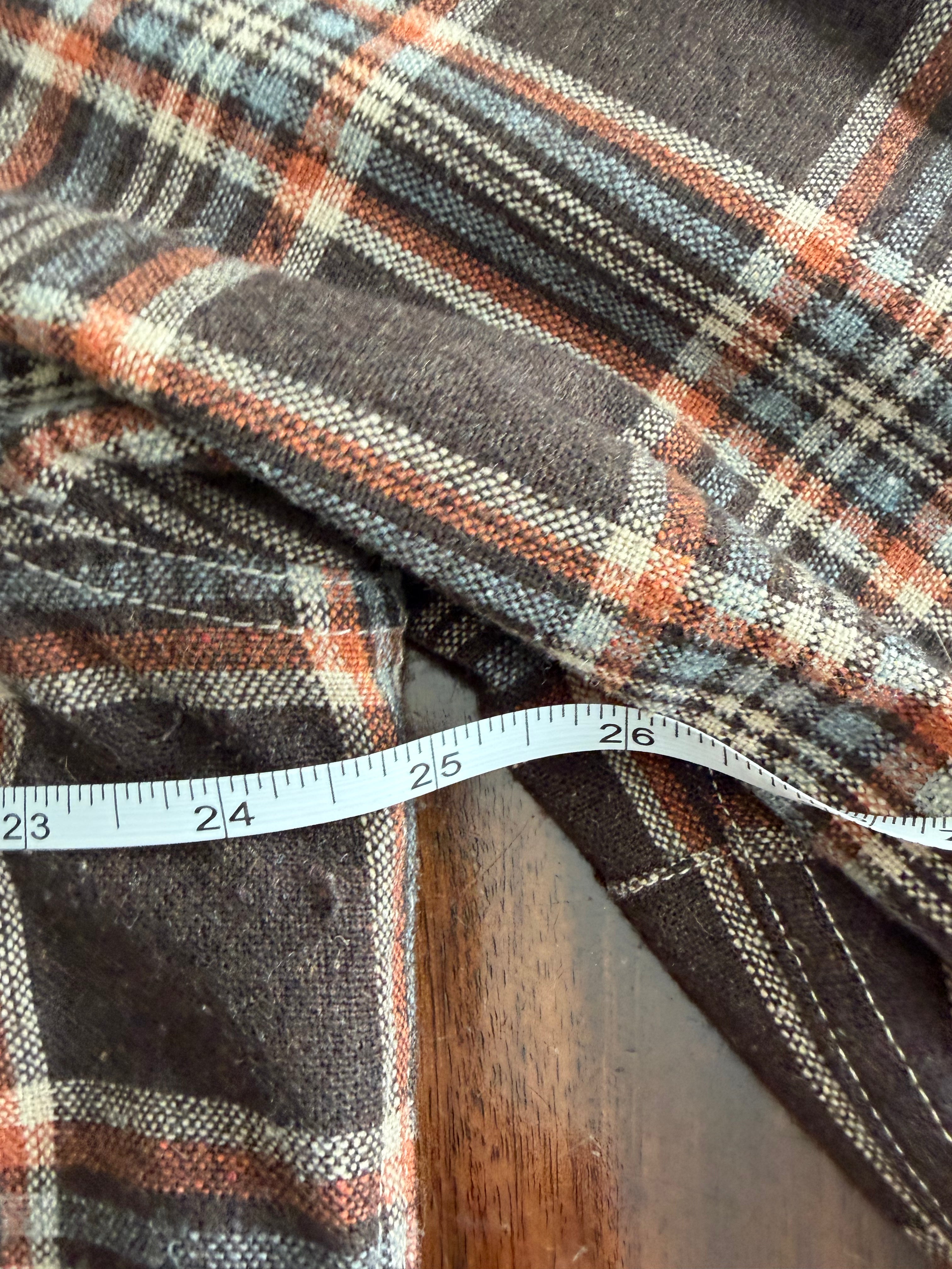 Ship John Brown Plaid Flannel Tagged XXL