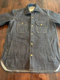Rogue Territory Cryptic Denim ISC CPO Shirt Tagged Large