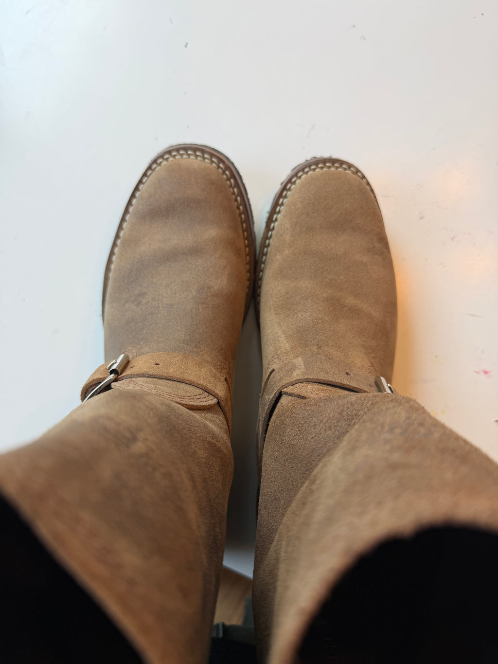 Wesco X Bakers Boots Marine Field Horween Roughout 9.5 E